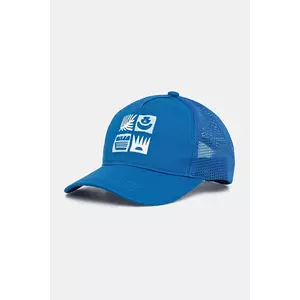 United Colors of Benetton șapcă de baseball pentru copii culoarea violet, cu imprimeu, 6XJNCA02L imagine