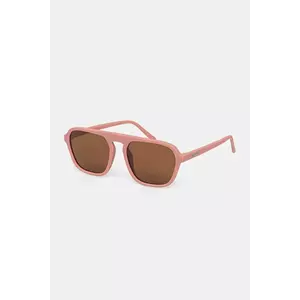 Goodr ochelari Threaten Me With Good Time culoarea roz, G00433 imagine