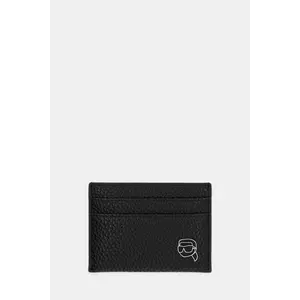Karl Lagerfeld card-holder K/ICON culoarea negru, A3M32049 imagine