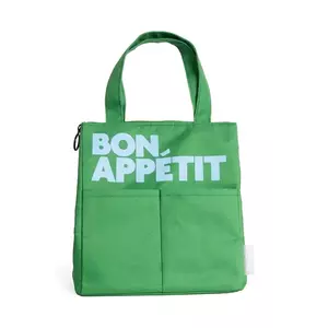 Helio Ferretti geantă de prânz Bon Appetite culoarea verde imagine