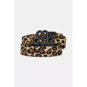 MUNTHE curea din piele intoarsa MATTER culoarea maro, 252190025250 imagine