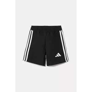 adidas Performance pantaloni scurți copii culoarea negru, cu imprimeu, talie reglabila, JD0641 imagine