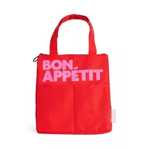 Helio Ferretti geantă de prânz Bon Appetite culoarea rosu imagine