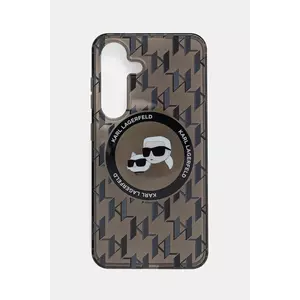 Karl Lagerfeld husă pentru telefon Samsung Galaxy S25 culoarea negru, KLHMS25SHMCKMHK imagine