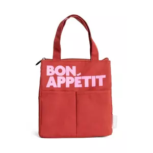 Helio Ferretti geantă de prânz Bon Appetite culoarea rosu imagine