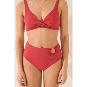 women'secret chiloți de baie culoarea bordo, 6469699 imagine