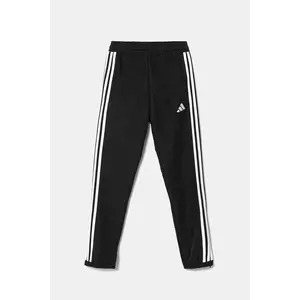 adidas Performance pantaloni de trening pentru copii culoarea negru, cu imprimeu imagine
