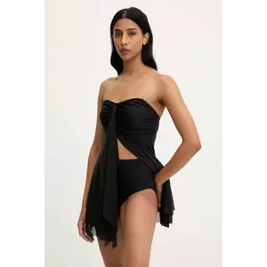 Answear Lab costum de baie din două piese culoarea negru, cupa moale imagine