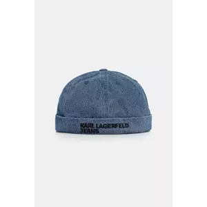 Karl Lagerfeld Jeans șapcă de bumbac pentru copii bumbac, din tesatura uni, A3M33108 imagine