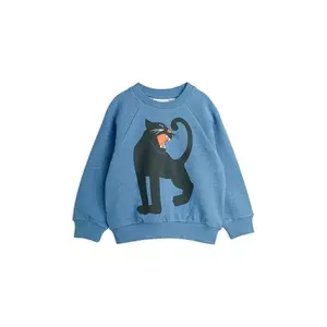 Mini Rodini hanorac de bumbac Panther cu imprimeu, 1100029960 imagine