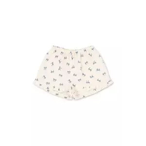 Konges Sløjd pantaloni scurți COCO SHORTS GOTS culoarea bej, KS103206 imagine