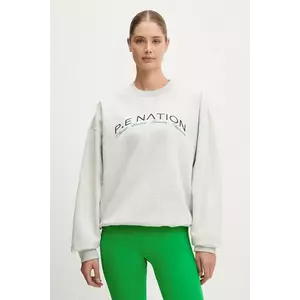 P.E Nation bluză Volume culoarea gri, cu imprimeu, 252F197 imagine