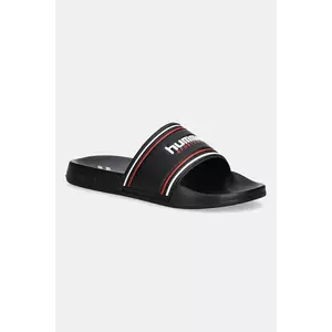 Hummel papuci culoarea negru, 228340 imagine