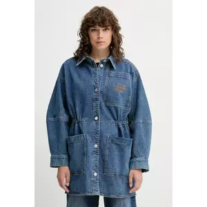 MUNTHE geacă din denim PRICKLY de tranzitie, oversize, 252150725204 imagine