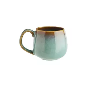 Madam Stoltz ceașcă 400 ml culoarea turcoaz imagine