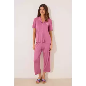 women'secret pijama culoarea roz, 3599226 imagine