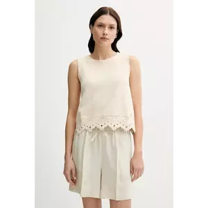 Pedro del Hierro top culoarea bej, 4539634 imagine