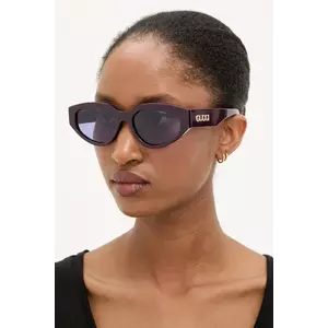 Gucci ochelari de soare culoarea bordo, GG1845SA imagine