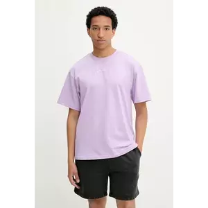 Karl Kani tricou din bumbac culoarea violet, uni, PD00005361 imagine