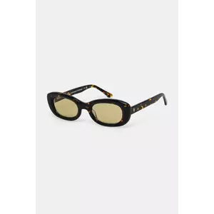 Samsoe Samsoe ochelari de soare SAMAEVE culoarea galben, U25100009 imagine
