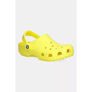 Crocs papuci Classic culoarea galben, 10001 imagine