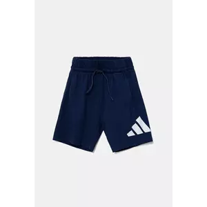 adidas pantaloni scurți din bumbac pentru copii cu imprimeu, talie reglabila, JD2086 imagine