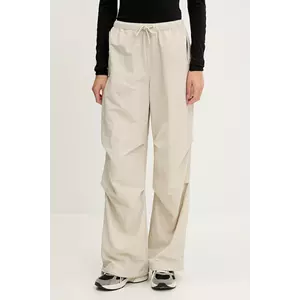 P.E Nation pantaloni de trening Discovery culoarea bej, uni, 252P058 imagine