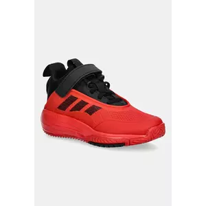 adidas Originals sneakers pentru copii culoarea rosu imagine