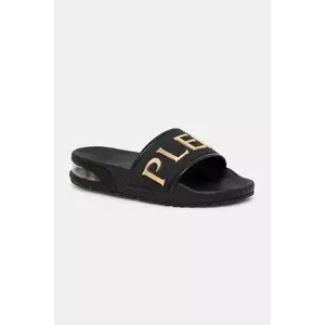 PLEIN SPORT papuci Aero Slide culoarea negru, USG0028 SXV022N 0202 imagine