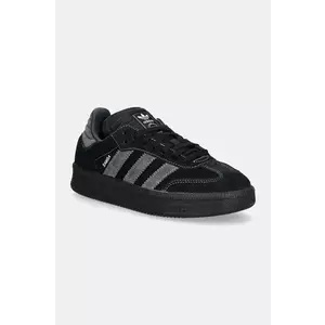 adidas Originals sneakers din piele intoarsă Samba XLG culoarea negru, IH2219 imagine