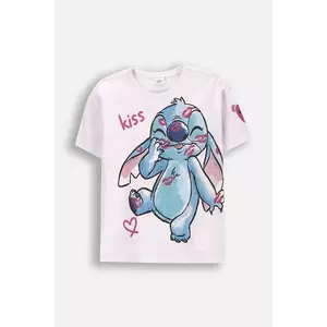 Coccodrillo tricou culoarea alb, LICENCE GIRL imagine