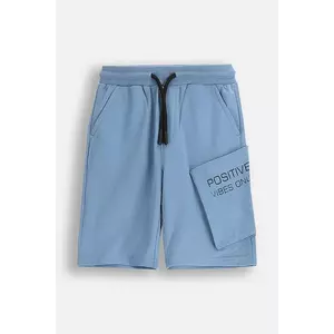 Coccodrillo pantaloni scurți din bumbac pentru copii talie reglabilă, EVERYDAY BOY imagine
