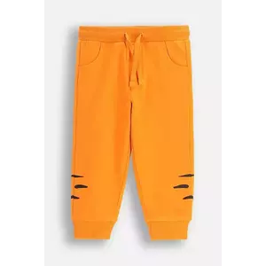 Coccodrillo pantaloni culoarea portocaliu, cu imprimeu, TROPICAL STORY BOY NEWBORN imagine