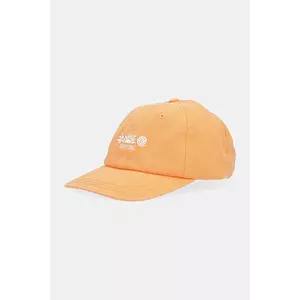 Rip Curl șapcă de baseball din bumbac culoarea violet, cu imprimeu, 04QWHE imagine