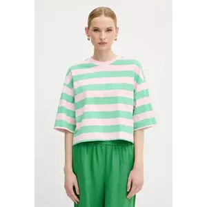United Colors of Benetton tricou din bumbac culoarea verde, 32JPD10A5 imagine