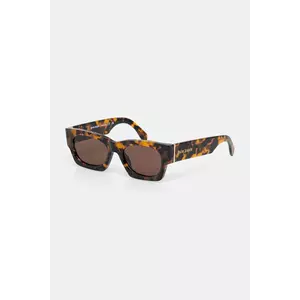Palm Angels ochelari de soare culoarea maro, PERI089_516064 imagine