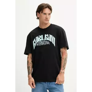 Karl Kani tricou din bumbac culoarea negru, cu imprimeu, PD00005358 imagine