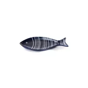 home & lifestyle farfurie de servire culoarea bleumarin imagine