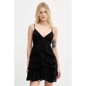 Hollister Co. rochie culoarea negru, mini, evazați, KI359-5152 imagine