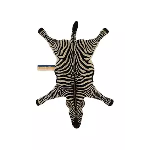 Doing Goods covor de lână Stripey Zebra L imagine