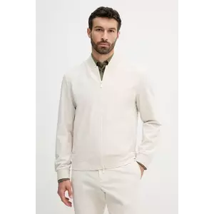 BOSS geacă bomber culoarea bej, de tranziție, 50545795 imagine