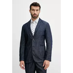 United Colors of Benetton jacheta denim culoarea bleumarin, 20QFUW01X imagine