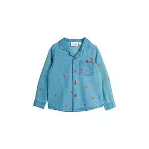 Mini Rodini cămașă de bumbac pentru copii Mini hearts 2562011960 imagine
