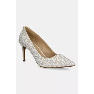 MICHAEL Michael Kors pantofi cu toc Alina culoarea bej, 40F2HNMP1B.150 imagine