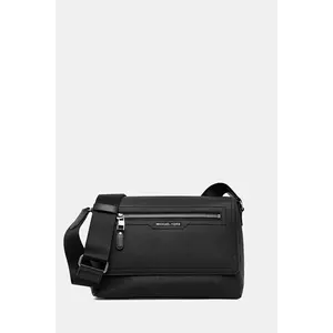 Michael Kors geantă de piele HUDSON culoarea negru, 33T5LHDM0L imagine
