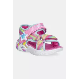 Skechers sandale copii UNICORN DREAMS SANDAL- DREAMY culoarea roz, 303107N imagine