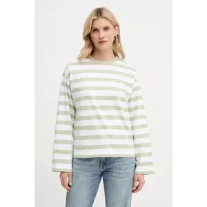 Marc O'Polo longsleeve din bumbac culoarea verde, 5000006526 imagine