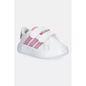 adidas sneakers pentru copii GRAND COURT 2.0 culoarea alb, JS4342 imagine