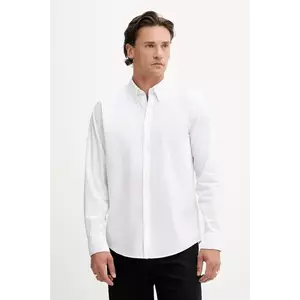 Abercrombie & Fitch cămașă culoarea alb, cu guler button-down, regular, KI125-4314 imagine