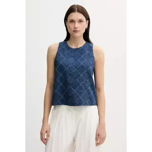United Colors of Benetton top de in cu imprimeu, 5KPRDQ0BU imagine